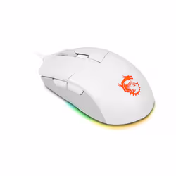 MSI CLUTCH GM11 WHITE souris Ambidextre USB Type-A Optique 5000 DPI - Vue supplémentaire 4