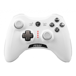 MSI S10-43G0040-EC4 accessoire de jeux vidéo Blanc USB 2.0 Manette de jeu Analogique/Numérique Android, PC