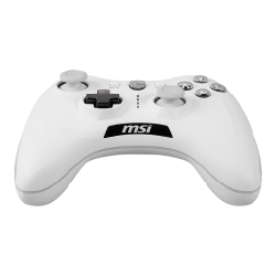 MSI S10-43G0040-EC4 accessoire de jeux vidéo Blanc USB 2.0 Manette de jeu Analogique/Numérique Android, PC