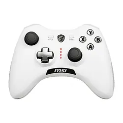 MSI Force GC20 V2 Blanc USB 2.0 Manette de jeu Analogique/Numérique Android, PC