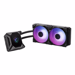 MSI MPG CORELIQUID K240 V2 système de refroidissement d’ordinateur Boitier PC Kit de refroidissement 12 cm Noir - Vue supplémentaire 3