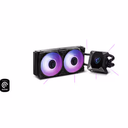 MSI MPG CORELIQUID K240 V2 système de refroidissement d’ordinateur Boitier PC Kit de refroidissement 12 cm Noir - Vue supplémentaire 9