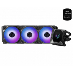 MSI MPG CORELIQUID K360 V2 système de refroidissement d’ordinateur Boitier PC Kit de refroidissement 12 cm Noir