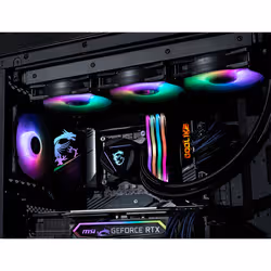 MSI MAG CORELIQUID 360R V2 système de refroidissement d’ordinateur Carte-mère, Processeur Kit de refroidissement du liquide 12 c - Vue supplémentaire 4