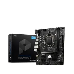 MSI H510M PRO-E carte mère Intel H510 LGA 1200 (Socket H5) micro ATX