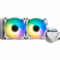 MSI MAG CORELIQUID 240R V2 WHITE système de refroidissement d’ordinateur Boitier PC Refroidisseur 2,5 cm Blanc - Vue supplémentaire 5