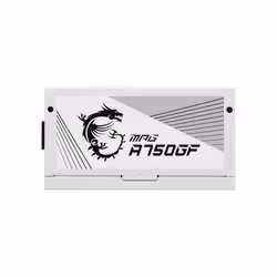 MSI MPG A750GF WHITE unité d'alimentation d'énergie 750 W 24-pin ATX ATX Blanc - Vue supplémentaire 4