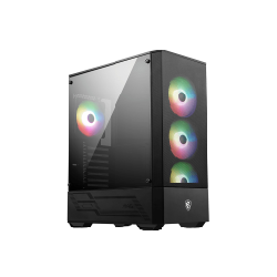MSI MAG FORGE 112R unité centrale Midi Tower Noir, Transparent