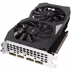 Gigabyte GV-N1660OC-6GD carte graphique NVIDIA GeForce GTX 1660 6 Go GDDR5 - Vue supplémentaire 2