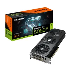 GIGABYTE GeForce RTX 5060 Ti GAMING OC 8G Carte Graphique – 8 Go GDDR7, 128 bits, PCI-E 5.0, 2647 MHz Fréquence du processeur, 3 x DisplayPort, 1 x HDMI, GV-N506TGAMING OC-8GD
