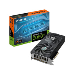 GIGABYTE GeForce RTX 5060 Ti EAGLE OC 8G Carte Graphique – 8 Go GDDR7, 128 bits, PCI-E 5.0, 2617 MHz Fréquence du processeur, 3 x DisplayPort, 1 x HDMI, GV-N506TEAGLE OC-8GD