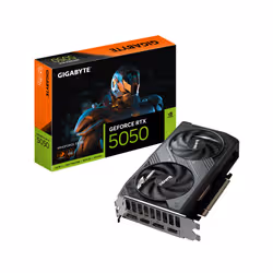 GIGABYTE GeForce RTX 5050 WINDFORCE OC 8G Carte Graphique - 8GB GDDR6