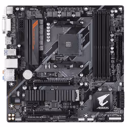 AM4 Gigabyte B450 Aorus M mATX (B450 AORUS M) - Vue supplémentaire 4