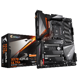 Gigabyte X570 AORUS ULTRA (rev. 1.0) AMD X570 Emplacement AM4 ATX (X570 AORUS ULTRA)