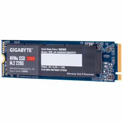 Gigabyte GP-GSM2NE3256GNTD disque SSD M.2 256 Go PCI Express 3.0 NVMe - Vue supplémentaire 3