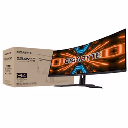 Gigabyte G34WQC 34" LED Quad HD 1 ms Noir - Vue supplémentaire 6