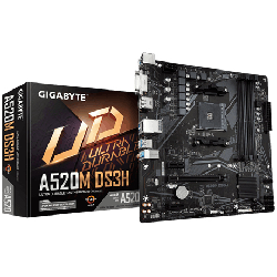 Gigabyte MB A520M DS3H Emplacement AM4 Micro ATX