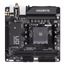 GIGABYTE A520I AC carte mère AMD A520 Emplacement AM4 mini ITX - Vue supplémentaire 2
