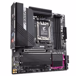 GIGABYTE B650M AORUS ELITE carte mère AMD B650 Emplacement AM5 ATX - Vue supplémentaire 4