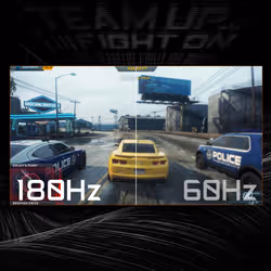 GIGABYTE GS27QA Moniteur de jeu 27" QHD - 2560 x 1440 (QHD), 180Hz, 1ms, 300 cd/m2, FreeSync, HDR Ready, HDMI 2.0, DisplayPort 1.4 - Vue supplémentaire 8