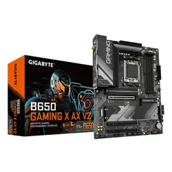 GIGABYTE B650 GAMING X AX V2 Carte mère - AMD Ryzen série 9000, VRM 8+2+2 phases, jusqu'à 8000 MHz DDR5 (OC), 1xPCIe 5.0 + 2xPCIe 4.0 M.2, LAN 2,5 GbE, WIFI 6E, USB 3.2 Gen 2