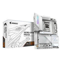 GIGABYTE X870E AORUS PRO ICE carte mère AMD X870E Emplacement AM5 ATX