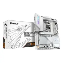 GIGABYTE X870E AORUS PRO ICE carte mère AMD X870E Emplacement AM5 ATX