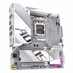 GIGABYTE B850M AORUS ELITE WIFI6E ICE AMD B850 Emplacement AM5 micro ATX - Vue supplémentaire 3