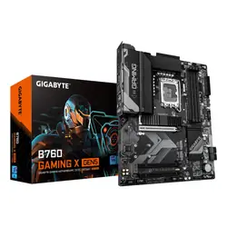 GIGABYTE B760 GAMING X GEN5 Carte Mère – Compatible avec les processeurs Intel Core 14e génération, VRM 8+1+1 phases, jusqu’à 5600 MHz DDR5, 3 x M.2 PCIe 4.0, LAN 2.5 GbE, USB 3.2 Gen 2