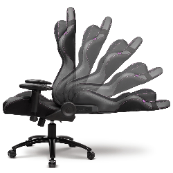 Cooler Master Gaming Caliber R2 Fauteuil de gaming Siège rembourré Noir, Gris