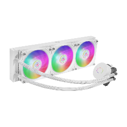 Cooler Master MasterLiquid ML360L ARGB White Edition V2 Processeur Liquid cooling kit 12 cm Blanc