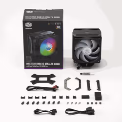 Cooler Master MasterAir MA612 Stealth ARGB Processeur Refroidisseur 12 cm - Vue supplémentaire 14