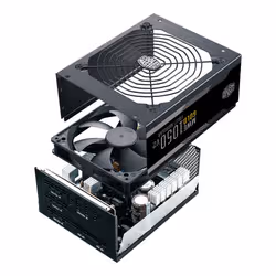 Cooler Master MWE Gold 1050 - V2 Full Modular unité d'alimentation d'énergie 1050 W 24-pin ATX ATX Noir - Vue supplémentaire 12