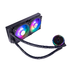 Cooler Master MasterLiquid PL240 Flux Boitier PC, Processeur Liquid сooling kit 12 cm Noir