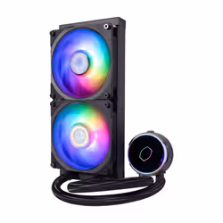 Cooler Master MasterLiquid PL240 Flux Boitier PC, Processeur Liquid сooling kit 12 cm Noir - Vue supplémentaire 2