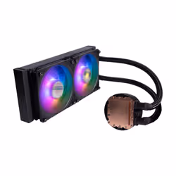 Cooler Master MasterLiquid PL240 Flux Boitier PC, Processeur Liquid сooling kit 12 cm Noir - Vue supplémentaire 5