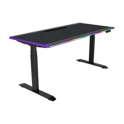 Bureau GD160 ARGB GamingStanding Desk, 3 ajustement de taille