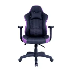 Cooler Master Gaming Caliber E1 Siège de jeu universel Siège rembourré Violet, Noir