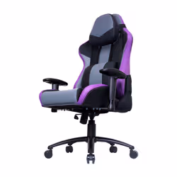 Cooler Master Gaming Caliber R3 Fauteuil de gaming Siège rembourré Gris, Violet, Noir - Vue supplémentaire 8