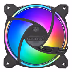 Cooler Master MasterFan MF120 Halo² 3in1 Boitier PC Ventilateur 12 cm Noir 3 pièce(s) - Vue supplémentaire 4