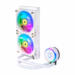 Cooler Master MasterLiquid PL240 Flux White Edition Boitier PC Liquid cooling kit 12 cm Blanc - Vue supplémentaire 4