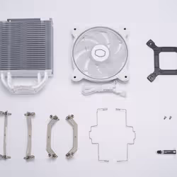 Cooler Master Hyper 212 Halo White Processeur Refroidisseur d'air 12 cm Blanc - Vue supplémentaire 14