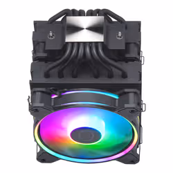 Cooler Master Hyper 622 Halo Black Processeur Refroidisseur d'air 12 cm Noir - Vue supplémentaire 7