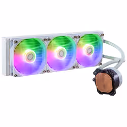 Cooler Master MasterLiquid 360L Core ARGB White Processeur Kit de refroidissement du liquide 12 cm Blanc - Vue supplémentaire 2