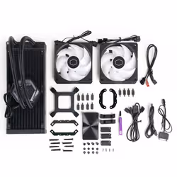 Cooler Master MasterLiquid 240 ATMOS Processeur Liquid cooling kit 12 cm Noir - Vue supplémentaire 7