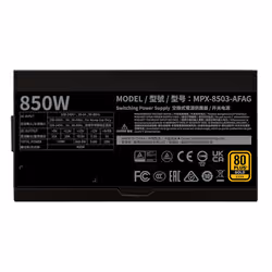 Cooler Master GX II Gold 850 ATX 3.1 unité d'alimentation d'énergie 850 W 24-pin ATX Noir - Vue supplémentaire 6