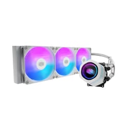 Cooler Master MasterLiquid Core Nex Processeur Refroidisseur de liquide tout-en-un 12 cm Blanc 1 pièce(s)
