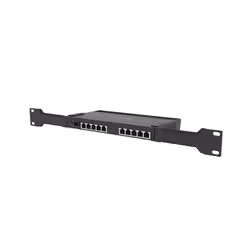 Mikrotik RB4011IGS+RM Routeur connecté Gigabit Ethernet Noir - Vue supplémentaire 2