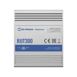 Teltonika RUT300 Routeur connecté Fast Ethernet Bleu, Métallique