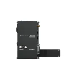 Teltonika Routeur industriel RUT142 Wi-Fi 4, RS232, 2x RJ45 100 Mb/s, IP30